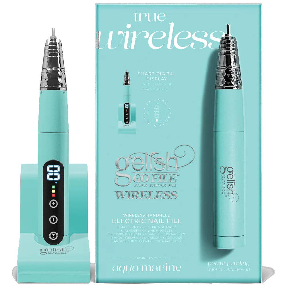 Go-File Wireless Electric File - Aquamarine - Gelish