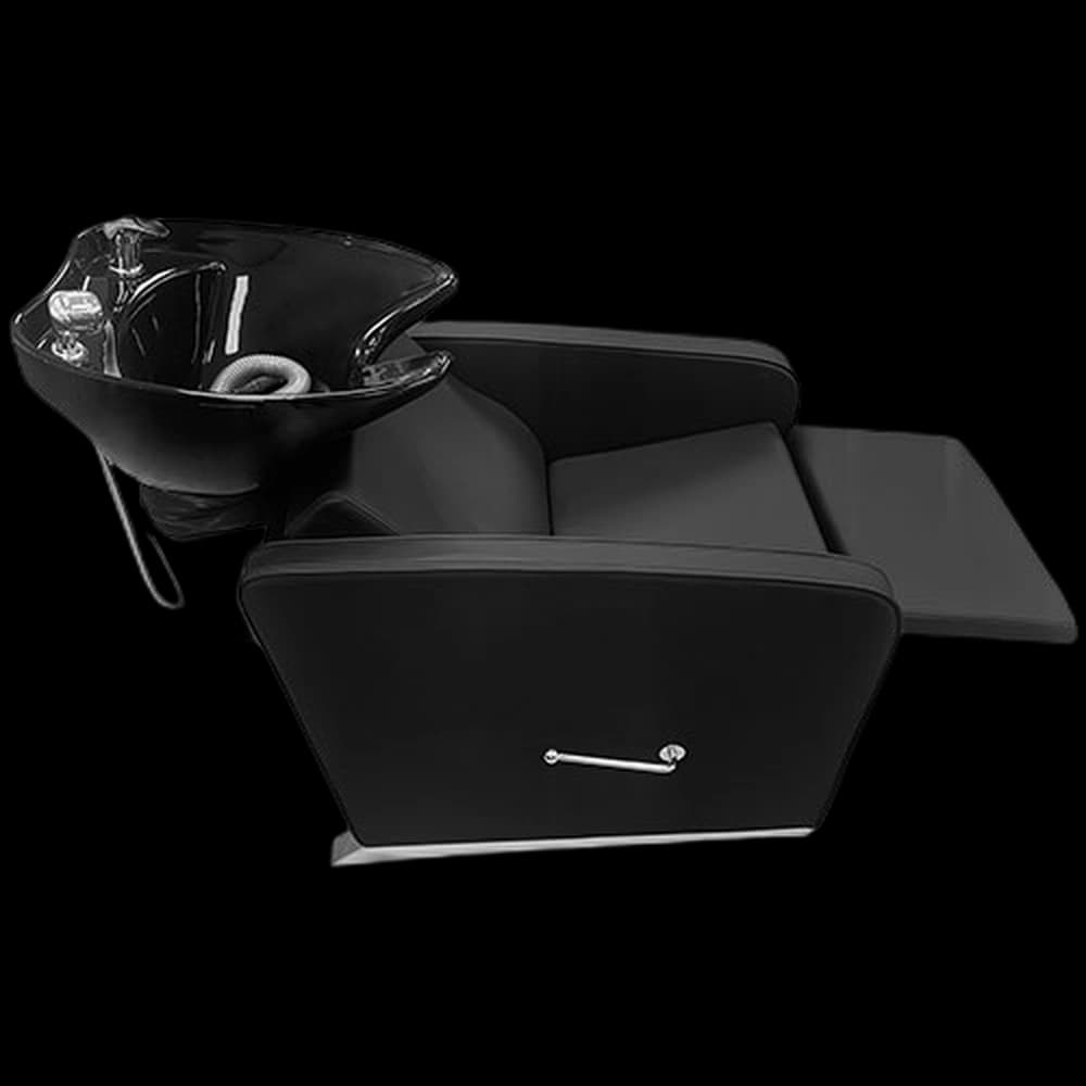 CORAL Wash Station - Black (With Extendable Footrest)-Black
