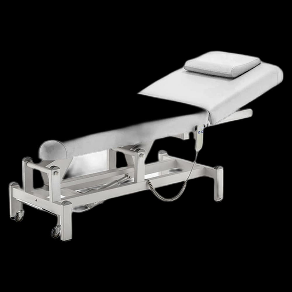 Salon Pro - ARIA Electric Bed White - 2 Part (Single Motor)