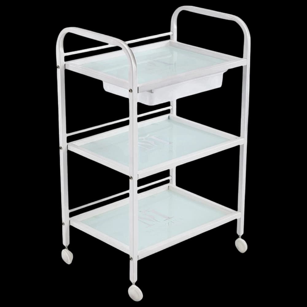 Beauty Trolley - 3 Tier (Glass)