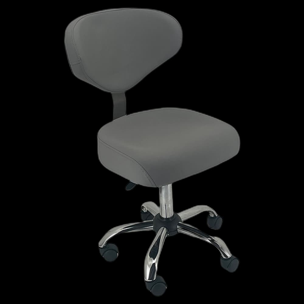 FLIGHT Stool  (Curve Back) - Grey