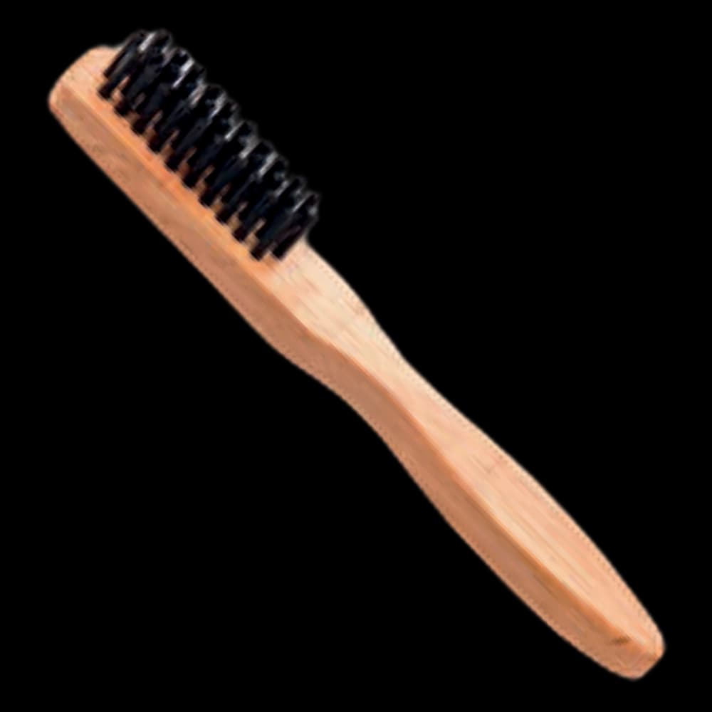 Trend Twister Beard Brush - Small with Wooden Handle