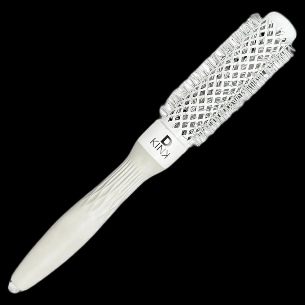 DKINK -Lustra- Ionic Thermal Styler Brush (Grey/White)-25mm