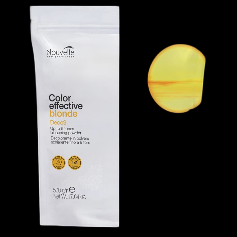 Nouvelle Color Effective Blonde Deco 9 Bleach 500gm
