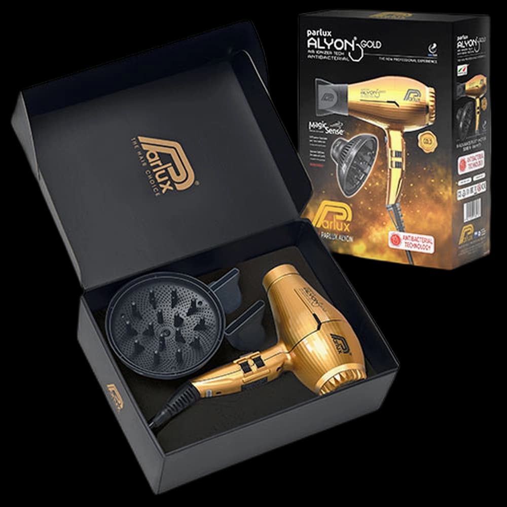 **Parlux Alyon 2250W Gold Edition + Magic Sense Diffuser Set