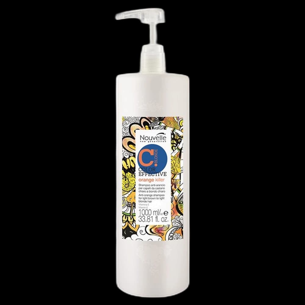 ***Nouvelle Color Glow Orange Killer Shampoo 1000ml