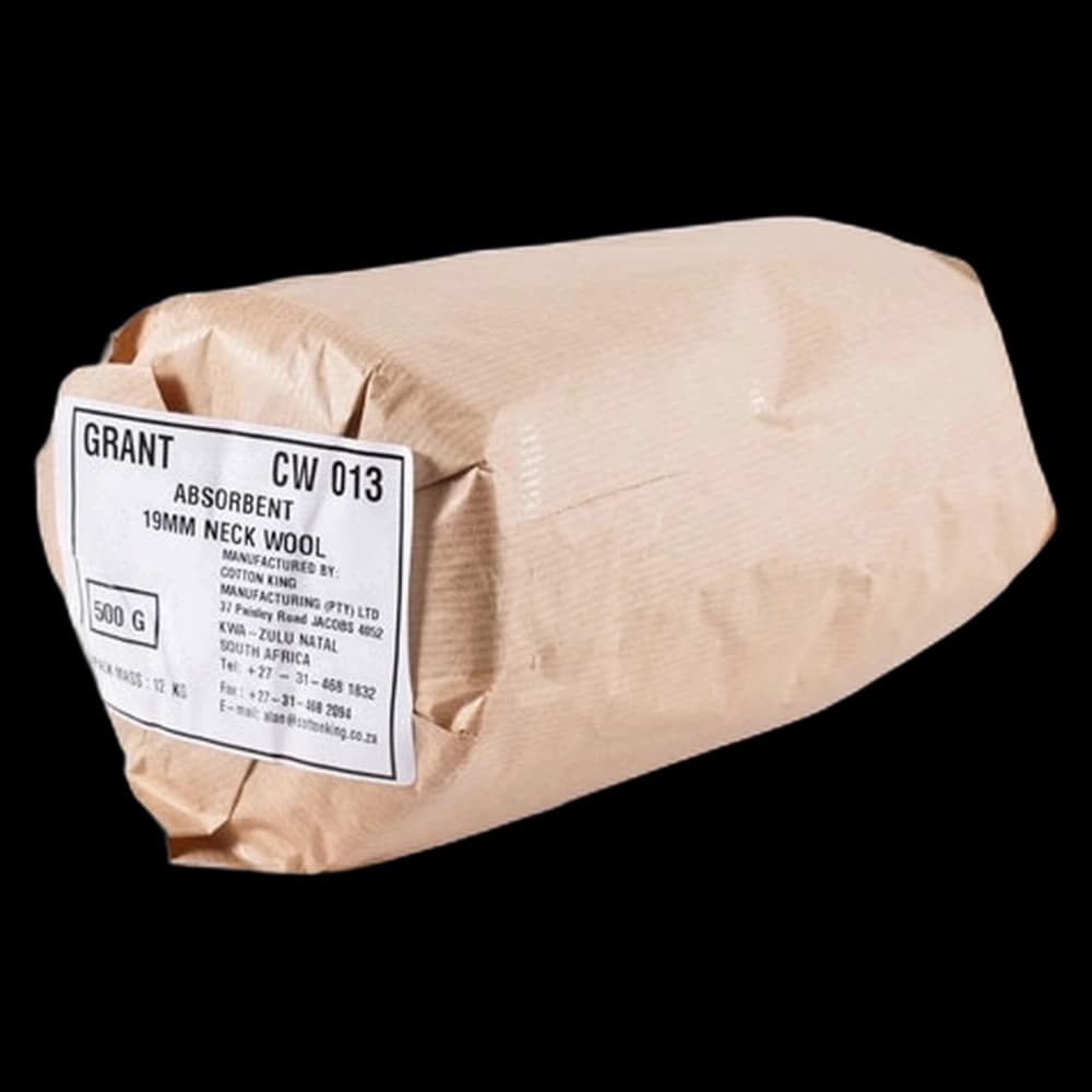 Neck Wool Strips - 500g x 19mm