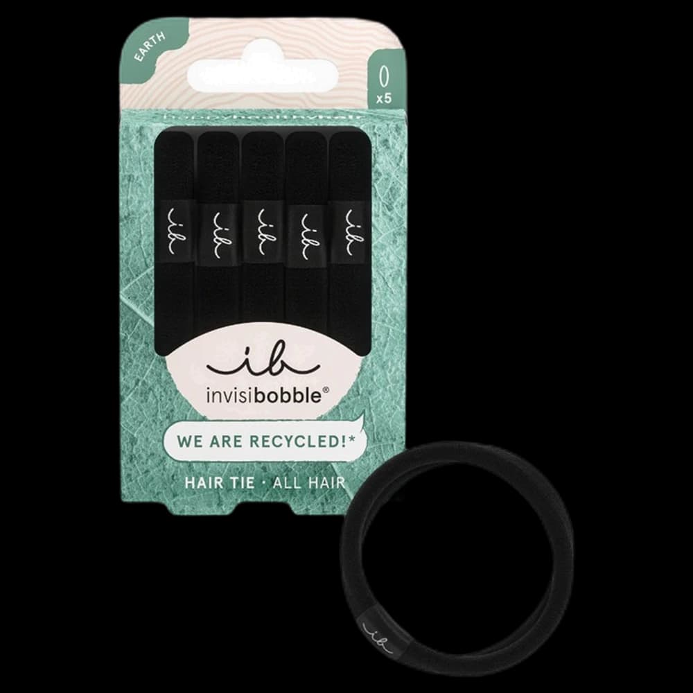 invisibobble - Hair Tie - Black 5pcs