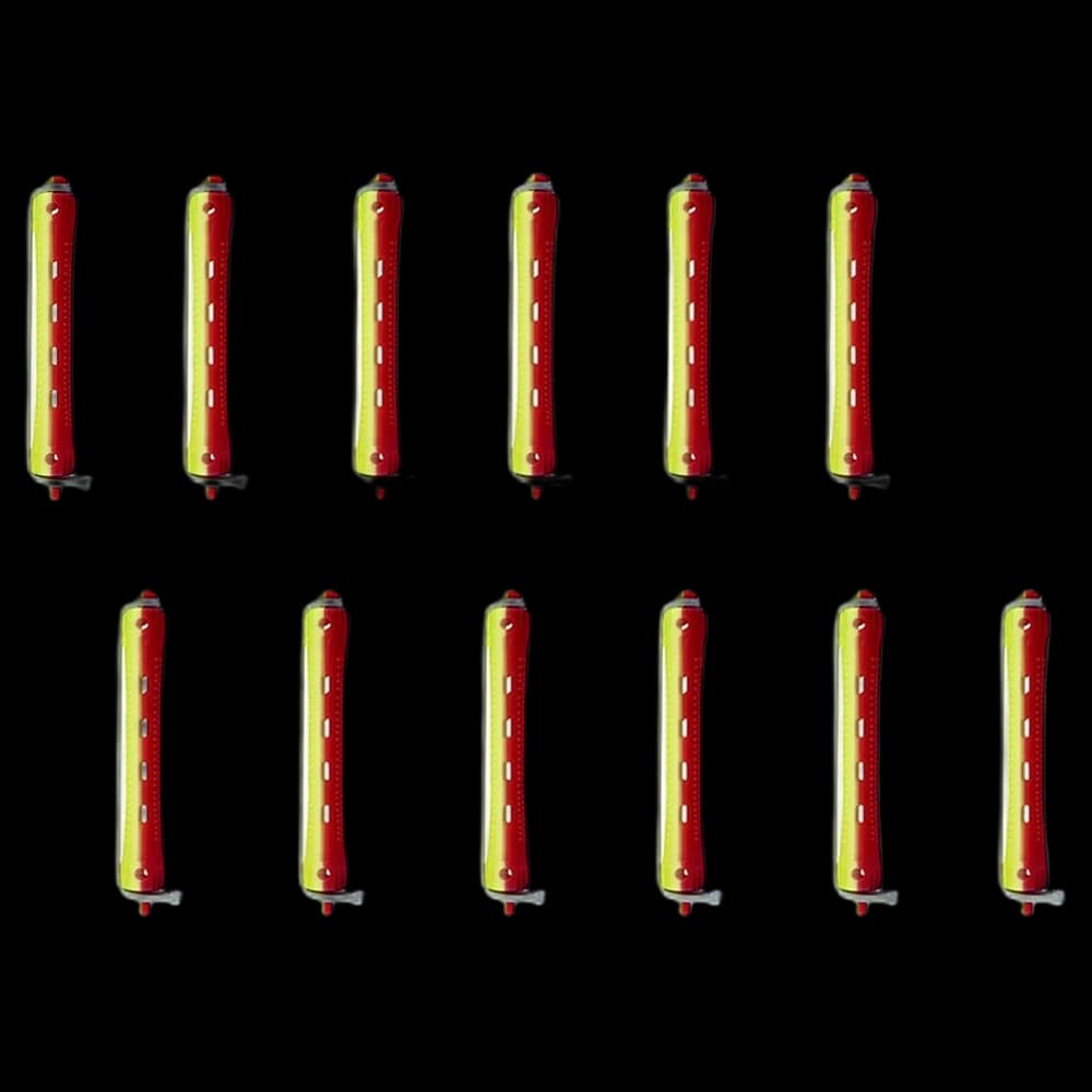 *Perm Rod - Two Tone  9mm -12's (Red/Yellow)(PC 94322)