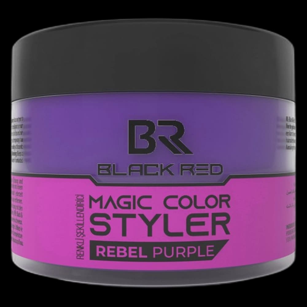 ***BLACKRED Magic Color Styler Wax - Rebel Purple 100ml