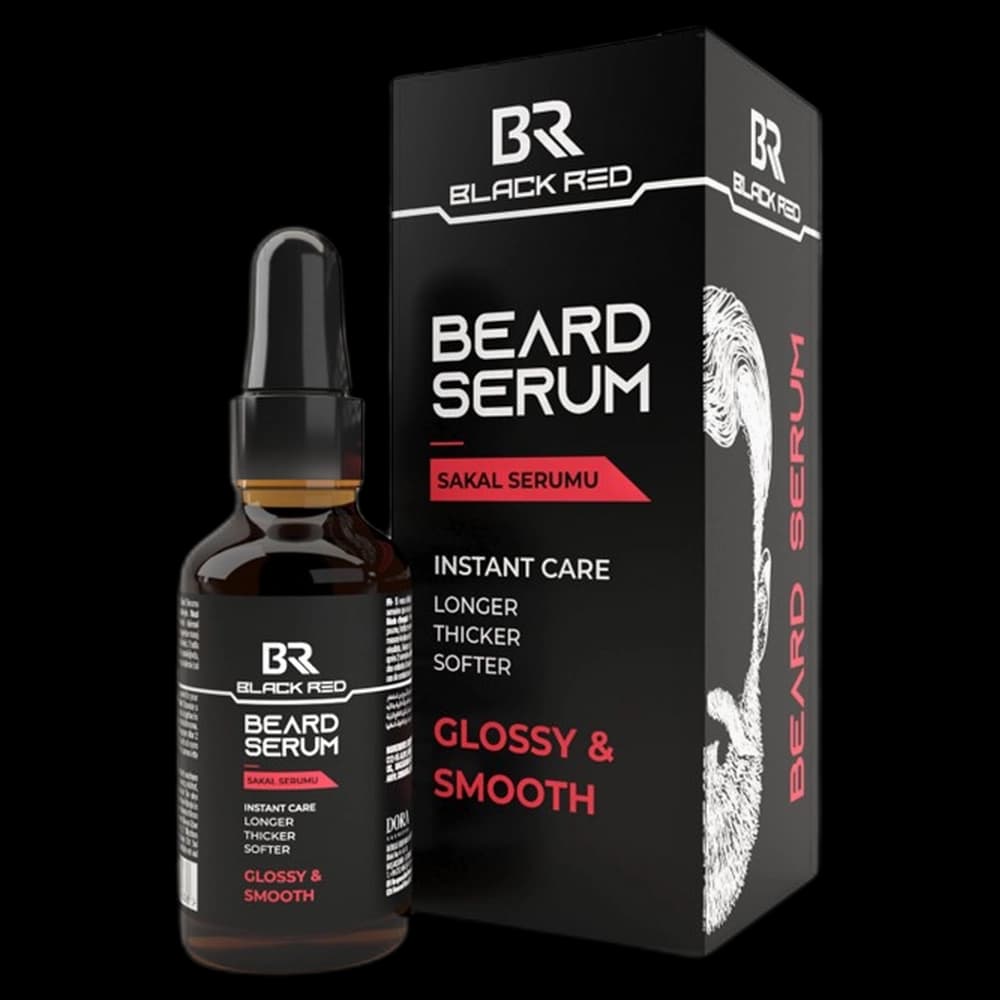 BLACKRED Beard Serum - Glossy & Smooth 30ml