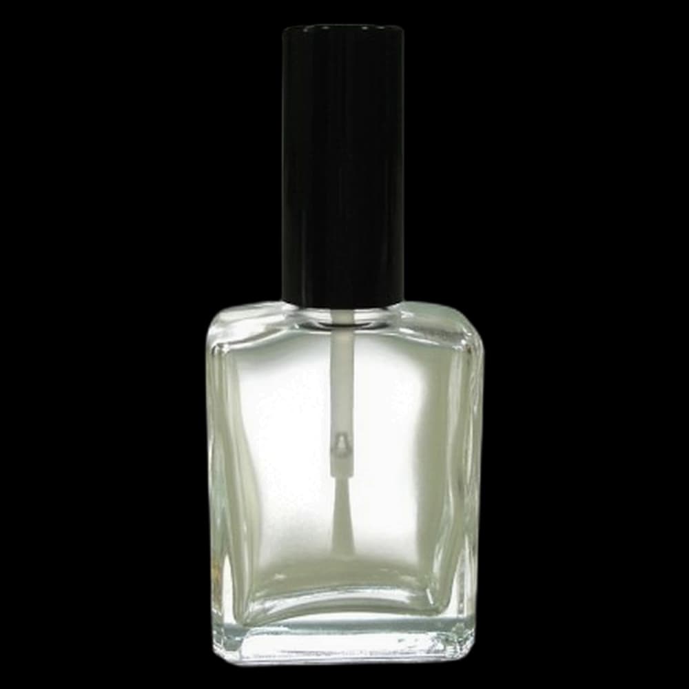 Empty Nail Polish Bottle with Brush Cap