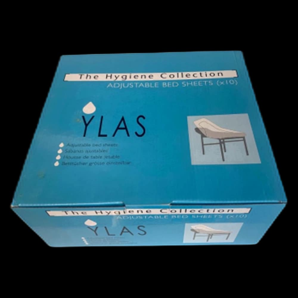 ***Ylas Disposable Adjustable Bed Sheets 10pcs - Paper