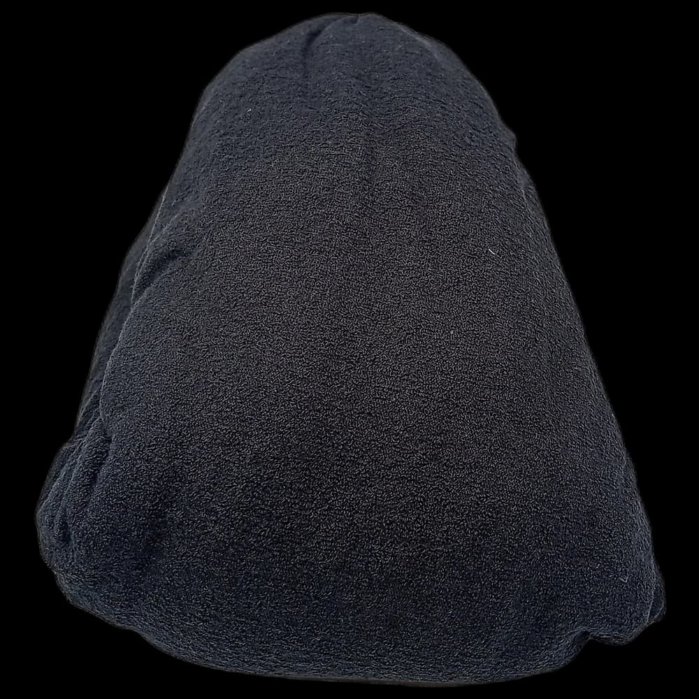 Bed Cover with Face Hole - Black