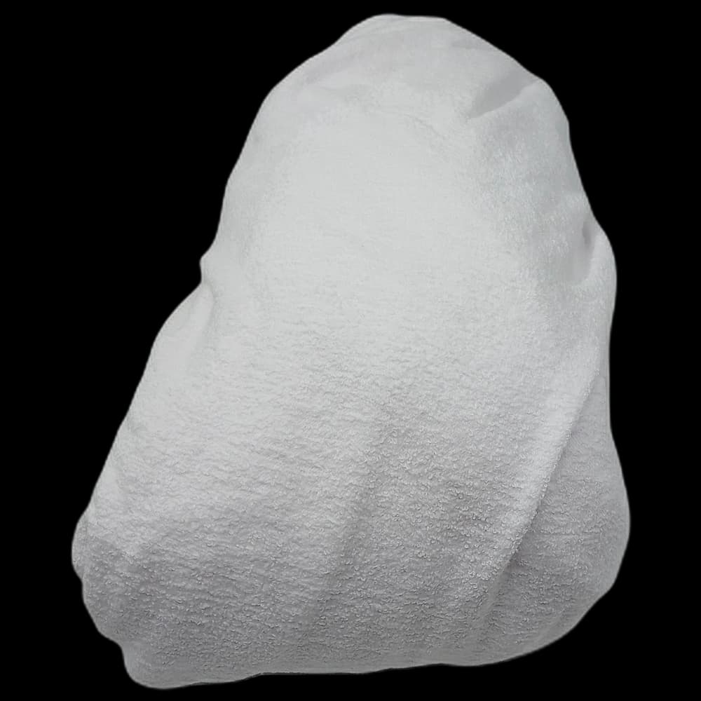 Bed Cover LRG with Face Hole - White