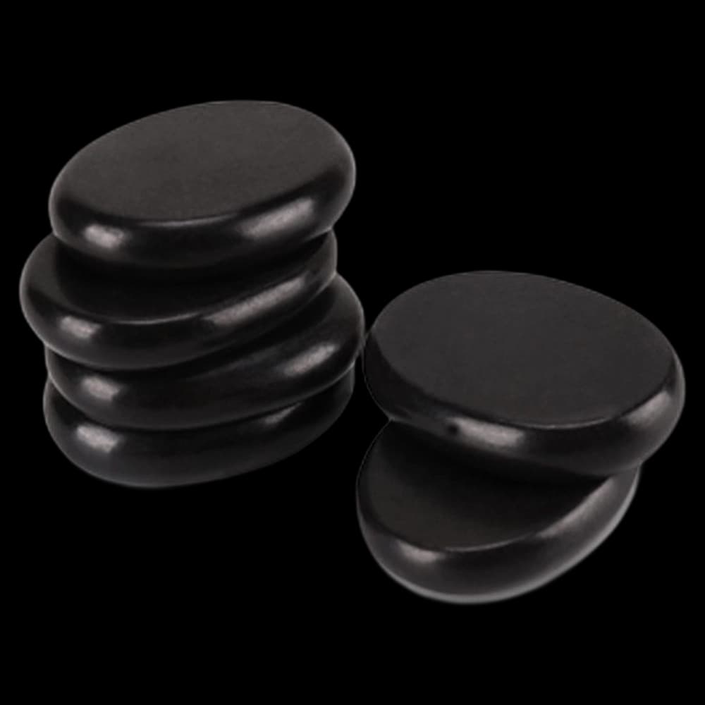 Hot Stone Massage Set 6pc - Facial Marble