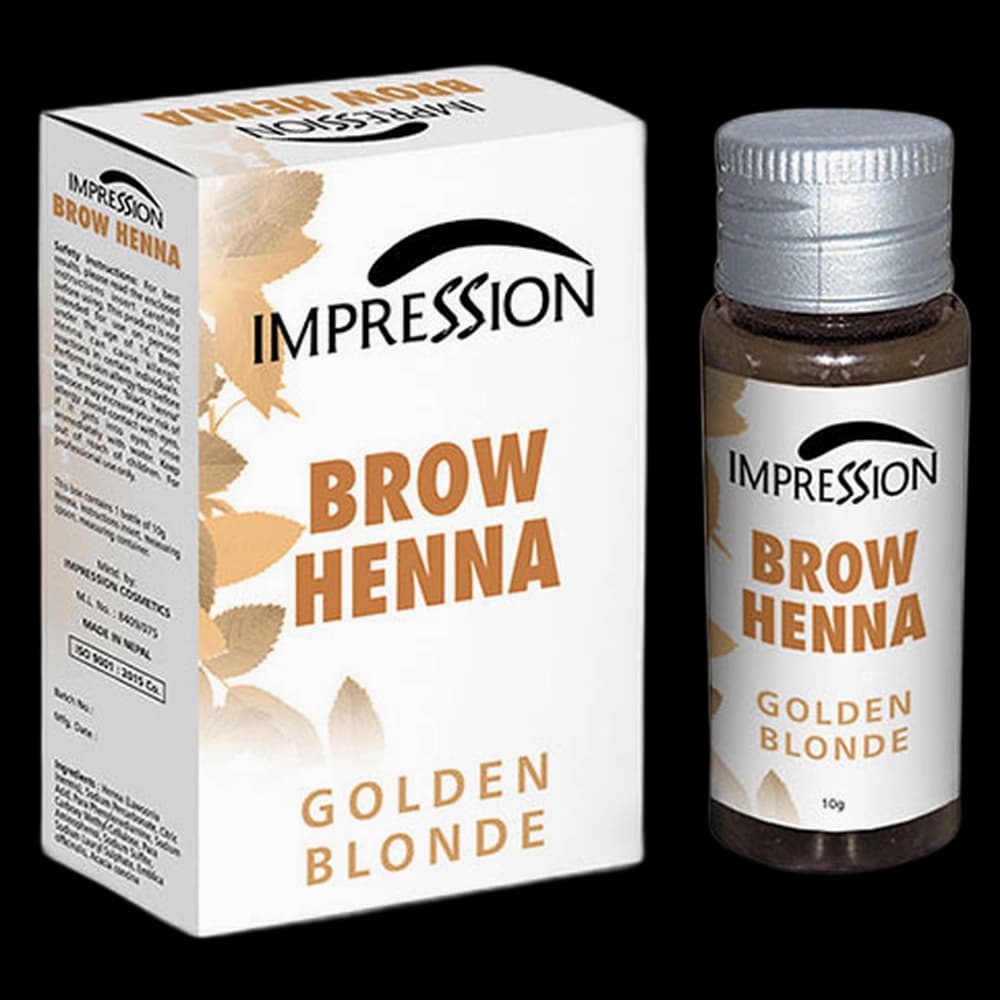 Brow Henna Powder - Golden Blonde