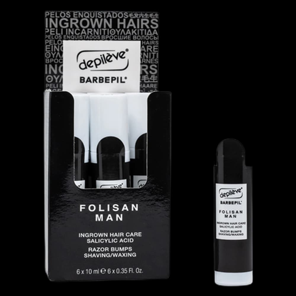 Depileve Barbepil Folisan Man 6x10ml