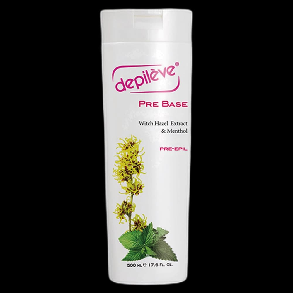 Depileve Pre Base Gel 500ml - Witch Hazel & Menthol