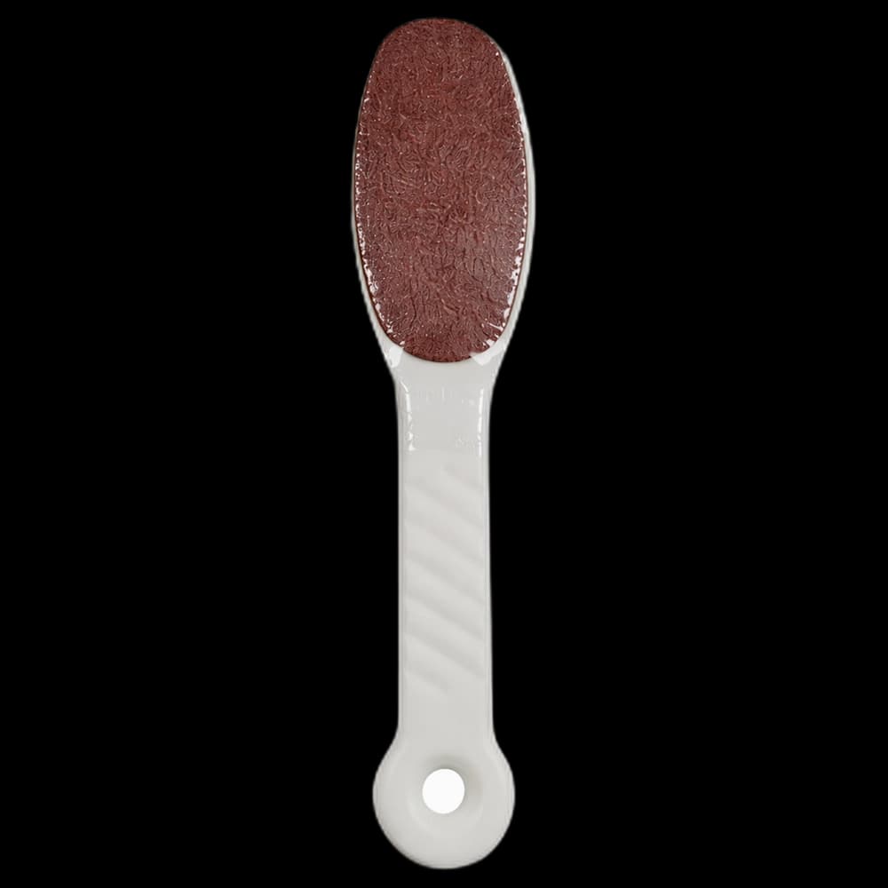 Double Sided Foot File with White Handle & Peel Off Grits