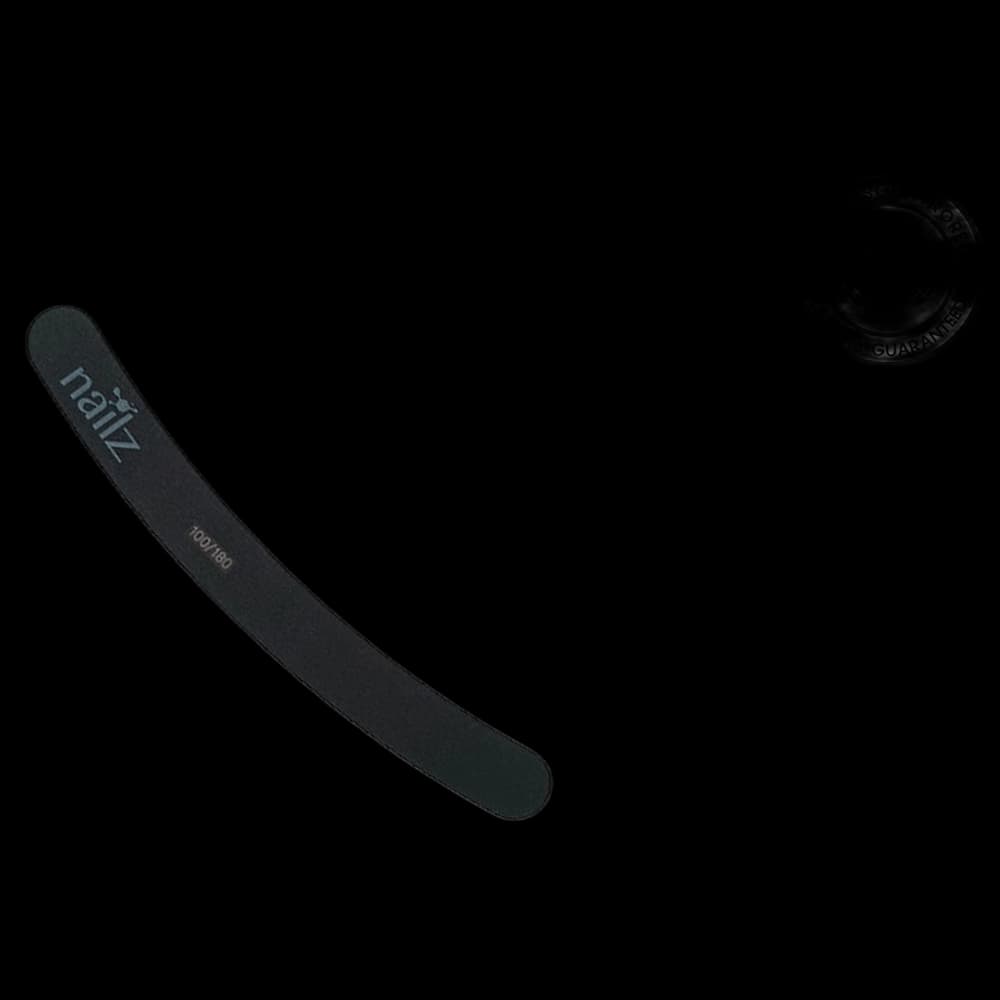 NAILZ Nail File - Banana Black 100/180 [Korean]