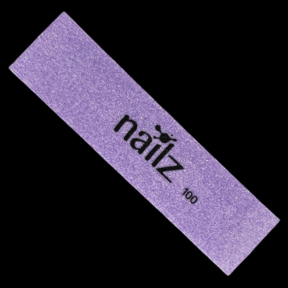 NAILZ Violet Buffer Block 4-way 100 grit [Korean]