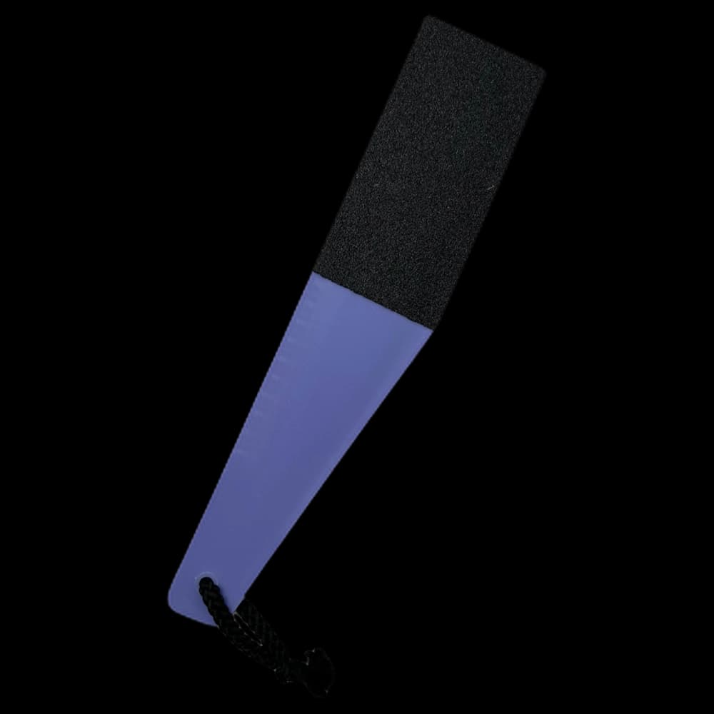 Plastic Foot File -Dbl sided-Assorted Colors