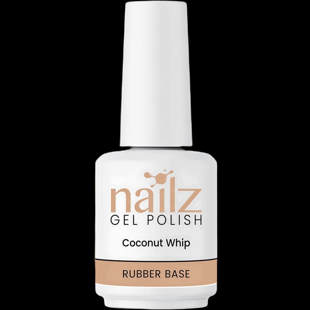 Nailz Gel Polish 15ml Rubber Base Gel - Coconut Whip