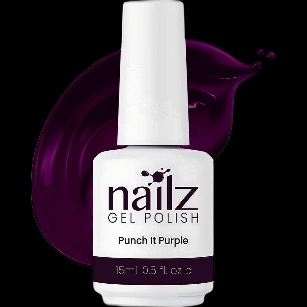 Nailz Gel Polish 15ml - 1489 - Punch it Purple