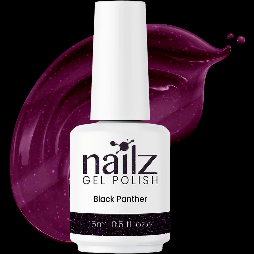 Nailz Gel Polish 15ml - 1322 - Black Panther