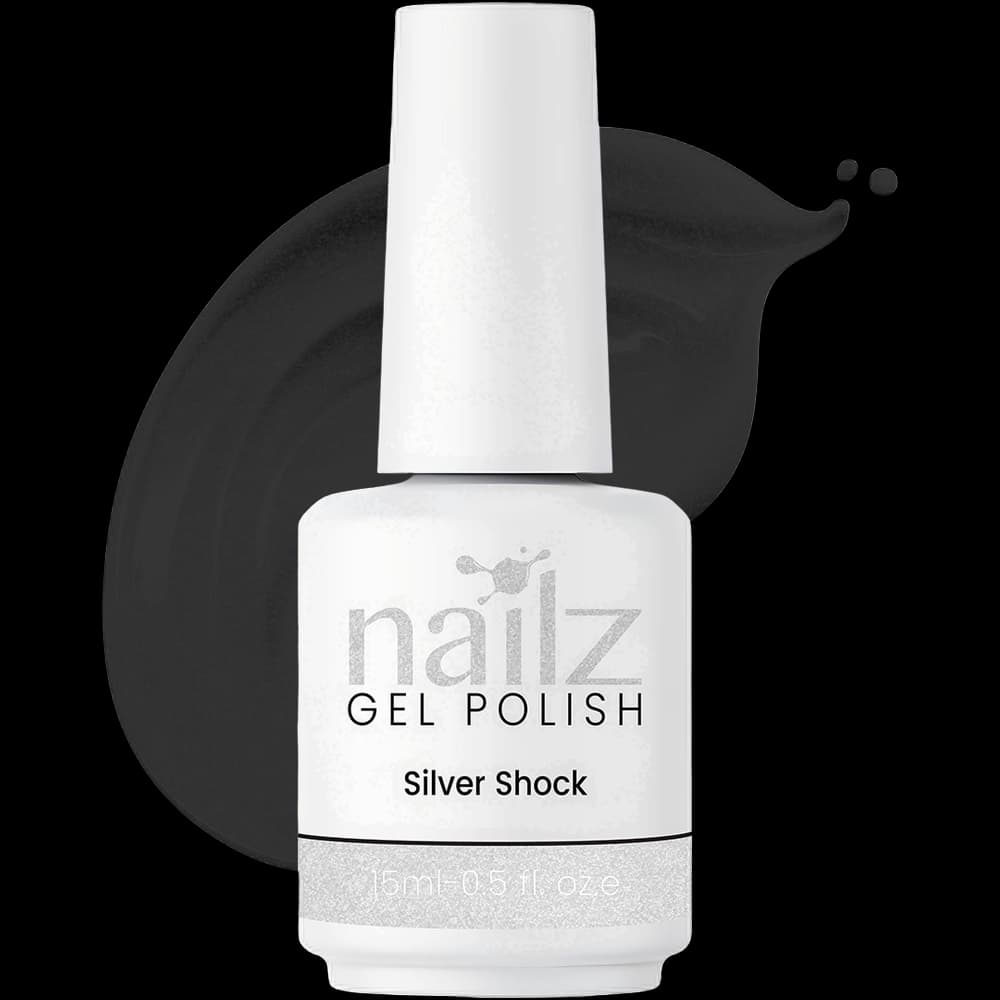 Nailz Gel Polish 15ml - Silver Shock