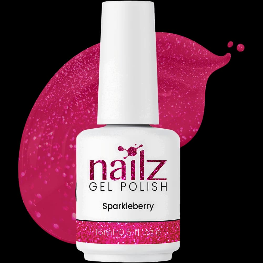 NAILZ Gel Polish 15ml - Sparkleberry
