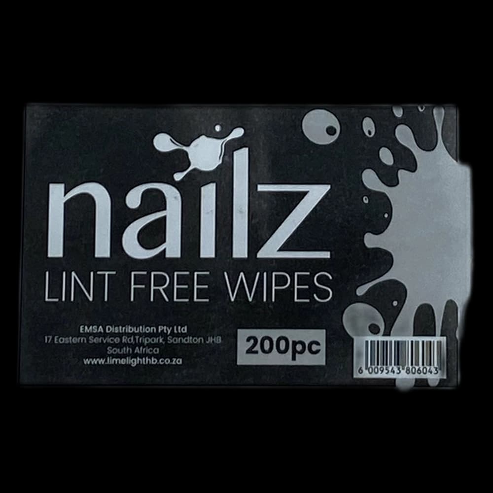 NAILZ Lint Free Nail Wipes - 200pc