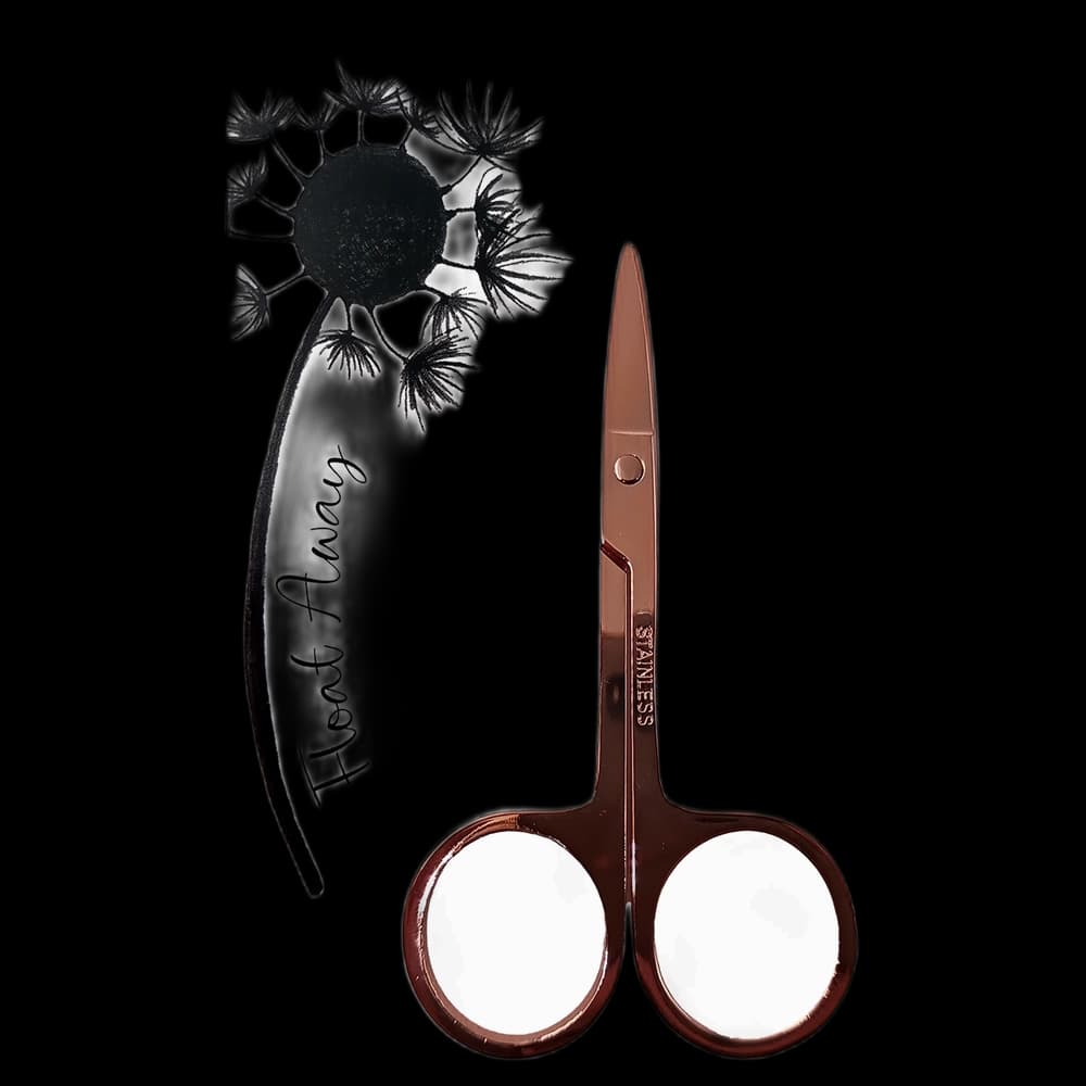 Spa Life Cuticle Scissor-Curved-Rose Gold