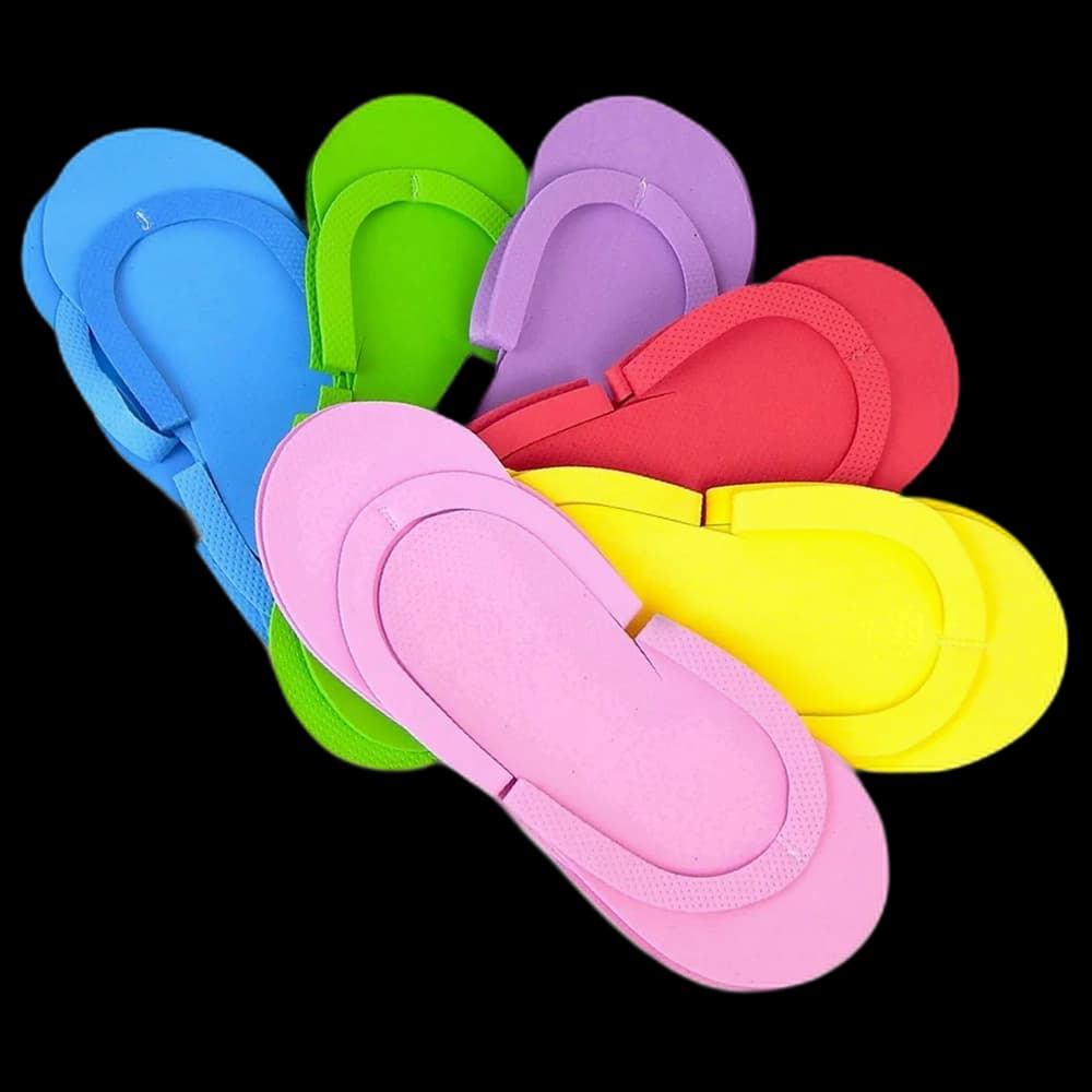 Pedi Slippers Foam - Pair - Assorted Colours