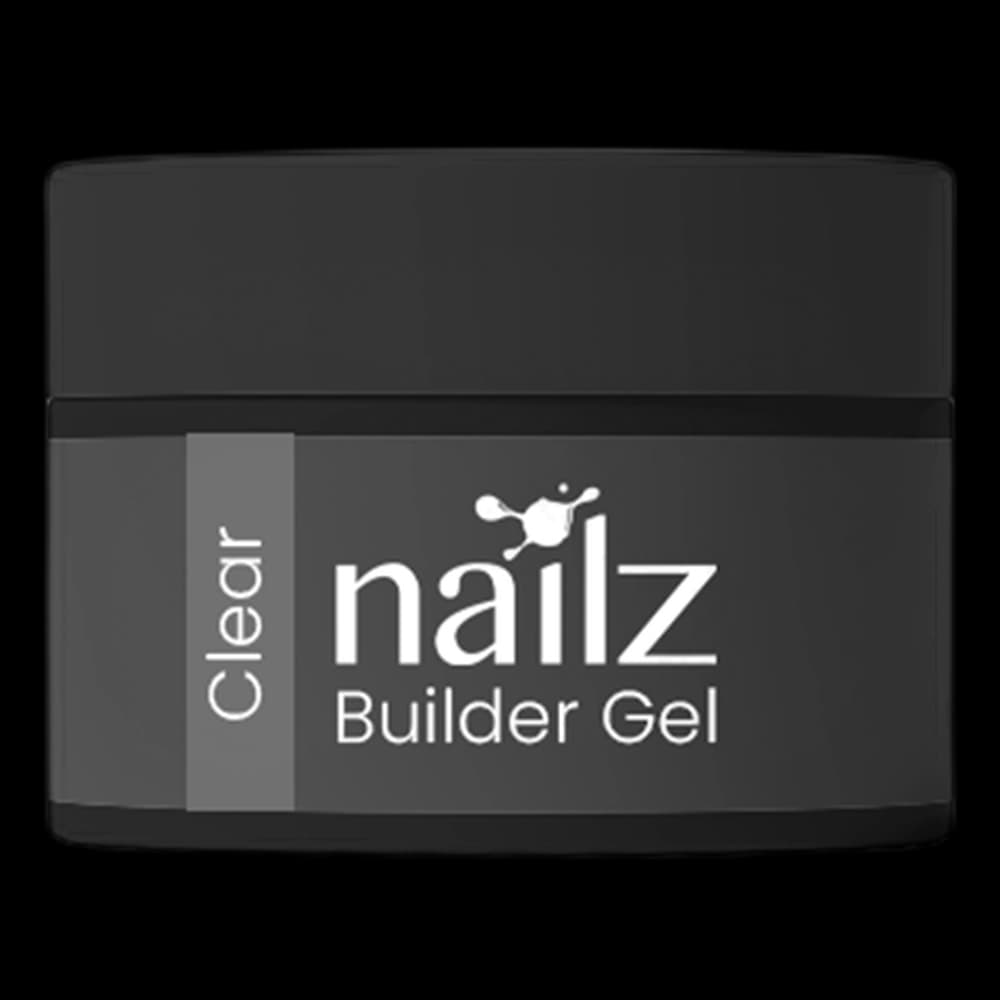 Nailz UV Builder Gel 30g Medium Self Levelling - Clear
