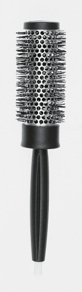 *Silver Thermal Round Brush with Hidden Pik - 43mm