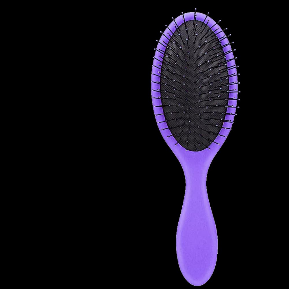 ***Detangling Oval Cushioned Brush - Purple (WB322)