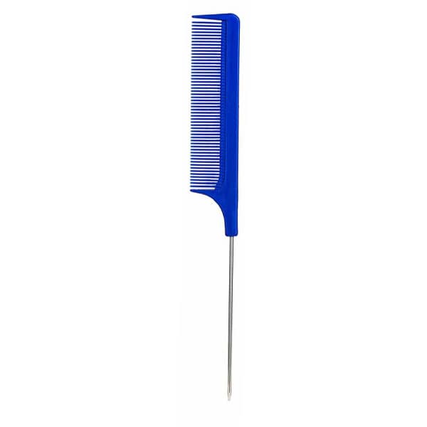 Needle End Comb - Candy Colour BLUE