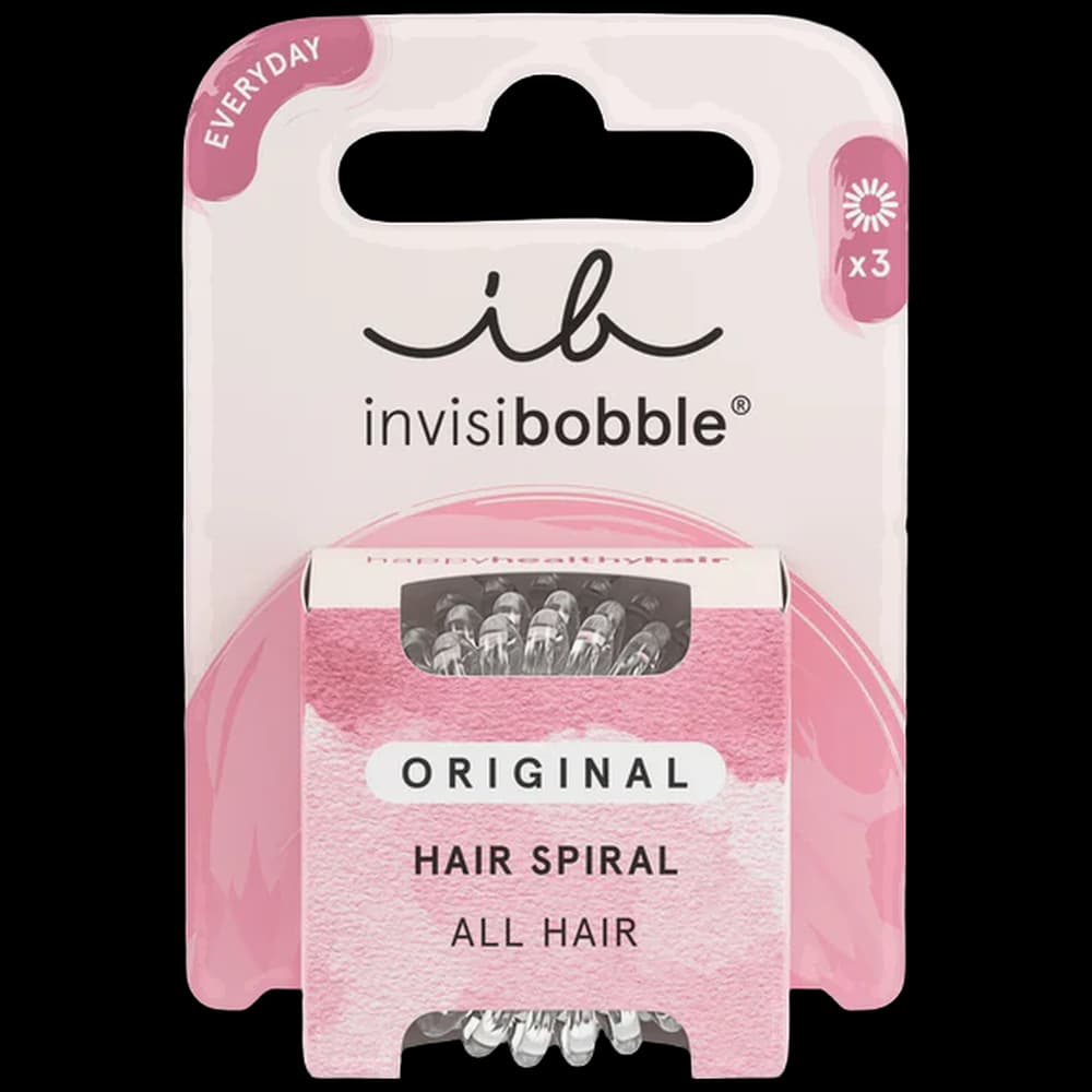 invisibobble - Original - Crystal Clear 3pc