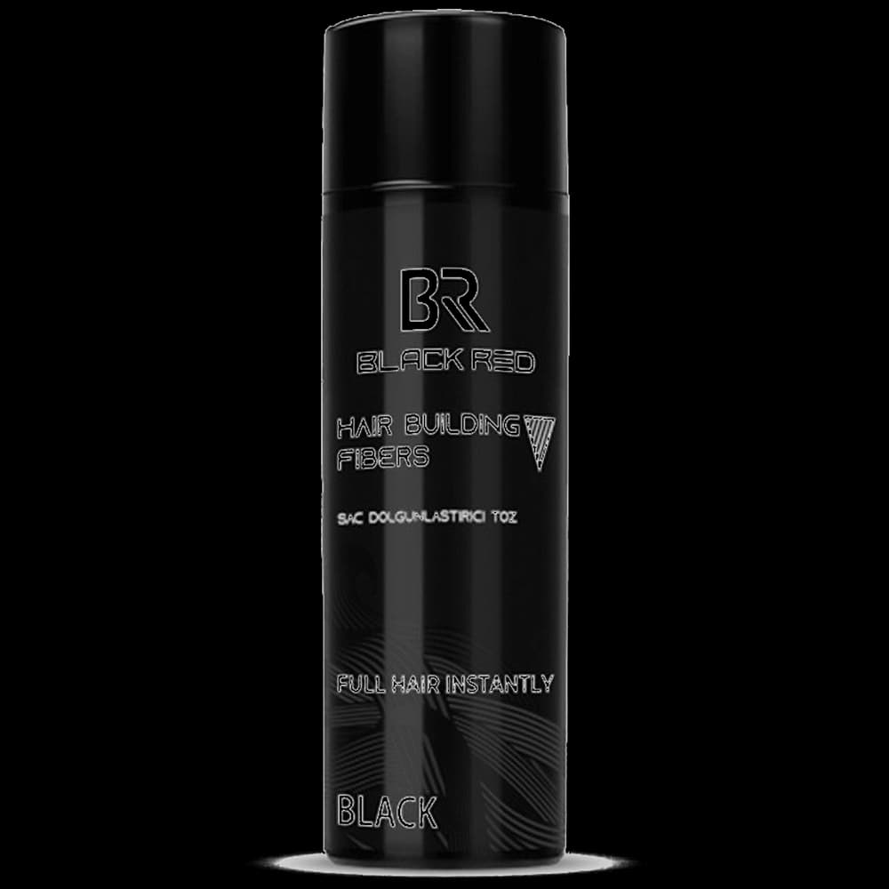 BLACKRED Hair Building Fiber - Black 25g