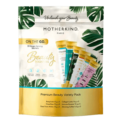 Motherkind Beauty Booster Variety Pack (33 Sachets)