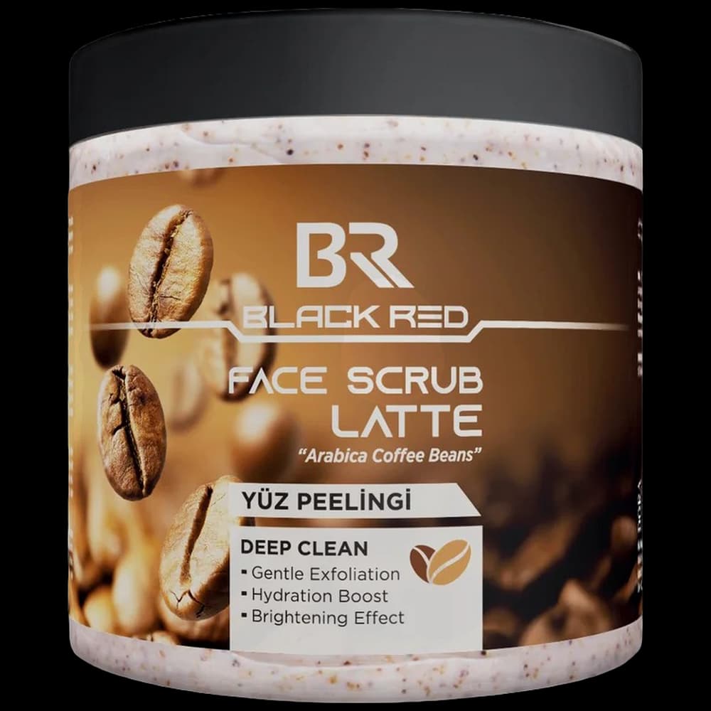BLACKRED Face Scrub - Latte 500ml