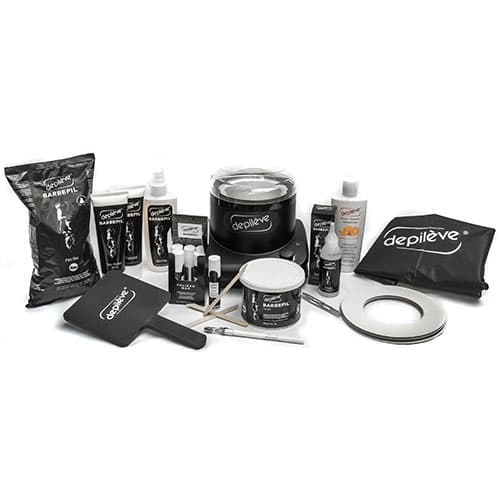 Depilève Barbepil Waxing Starter Kit 400g