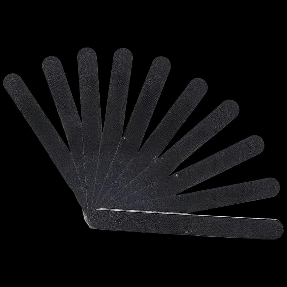 Nail File Black Straight - 100/100