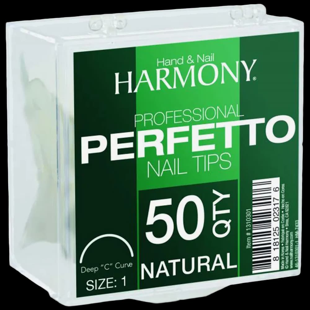 ***Perfetto Tips Natural Size 4 50pk - Gelish