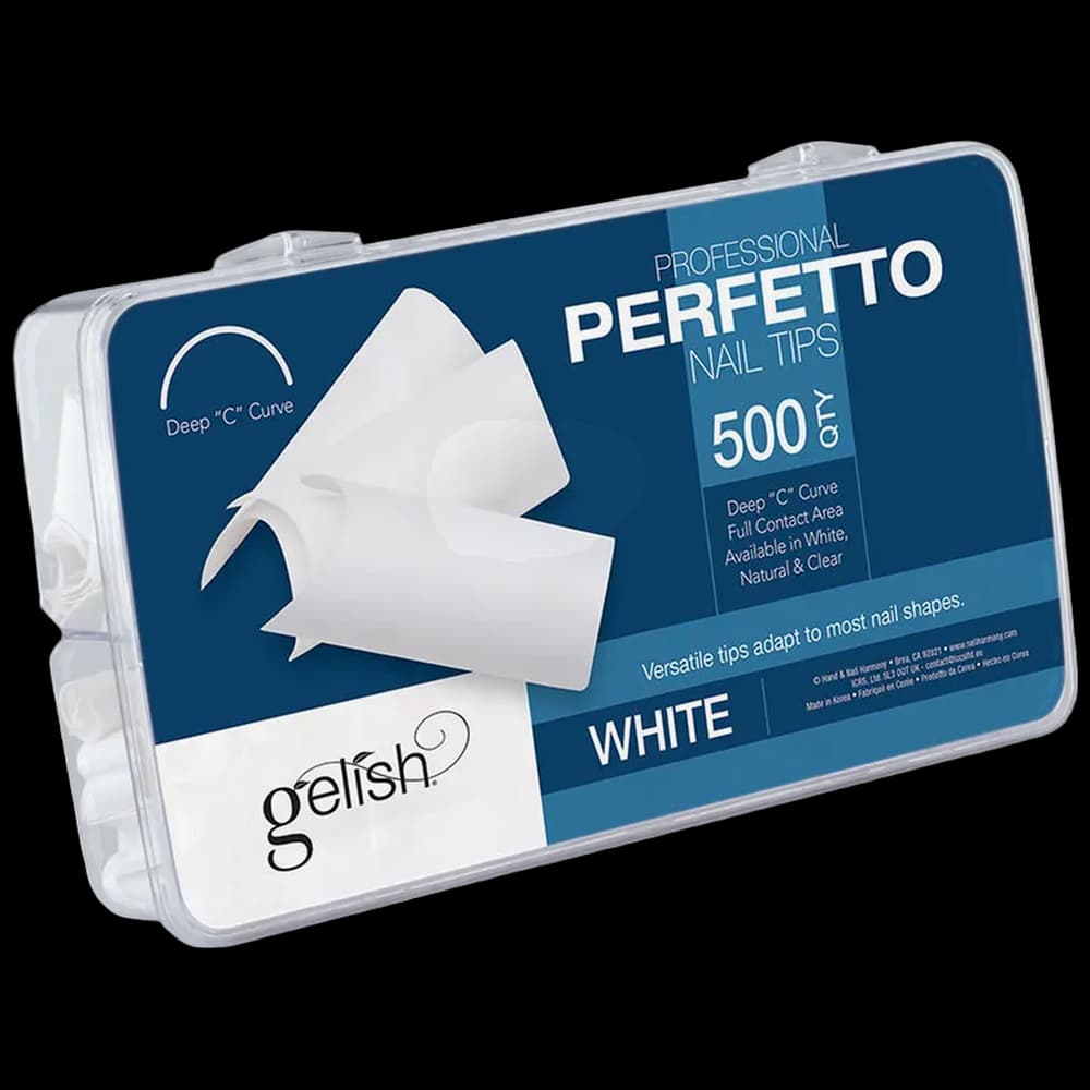 ***Perfetto Tips White 500pk - Gelish