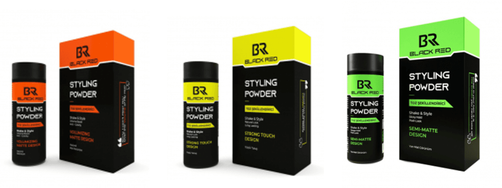 Elevate Your Hairstyling Game with BLACK RED - Wild Styling Powder & Gel