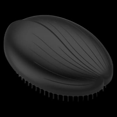 Bio Brush Charcoal Bean Detangling Brush