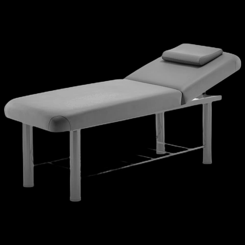 Marbella - Acacia Deluxe Massage Bed with Steel Frame Grey
